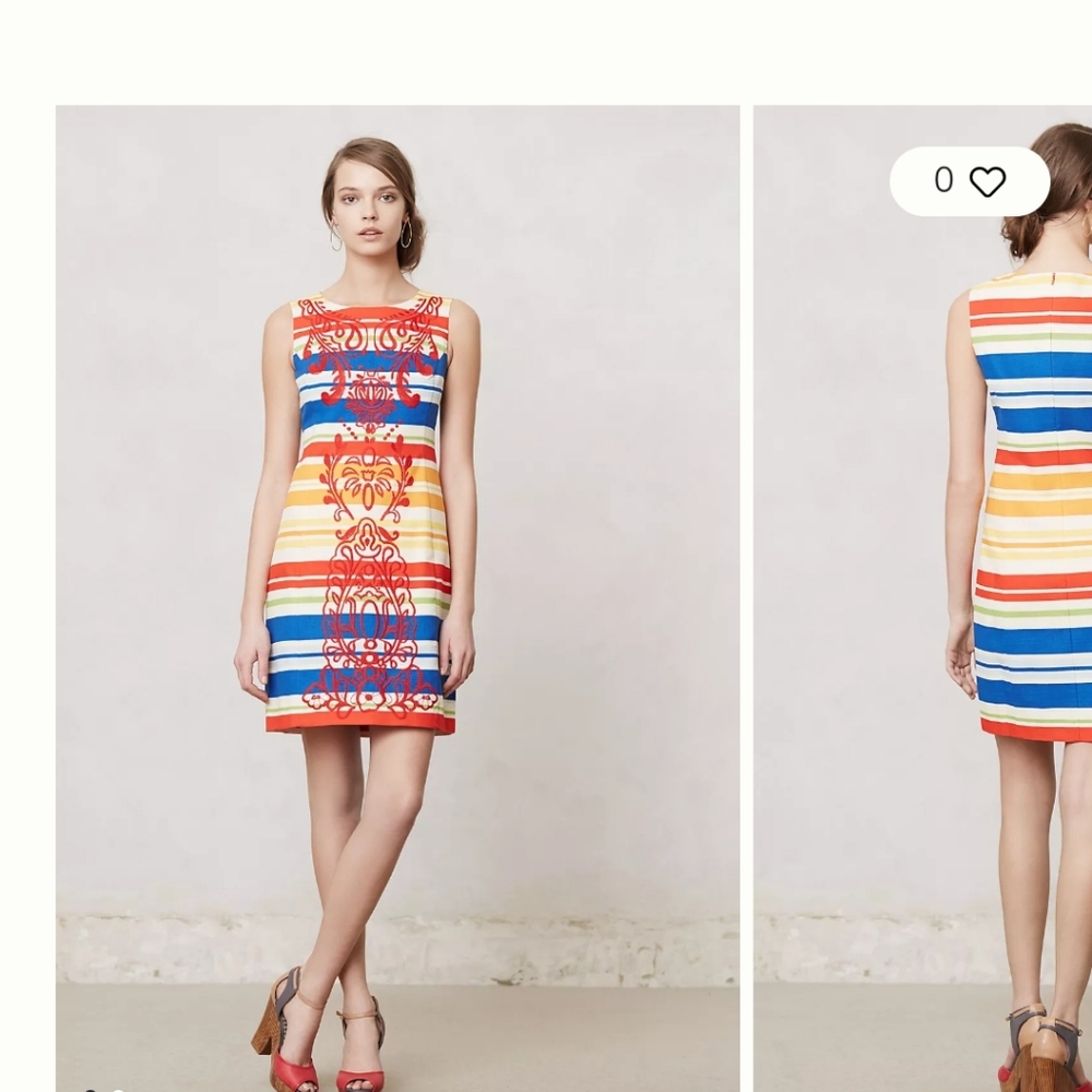 Anthropologie Banded Totem Shift